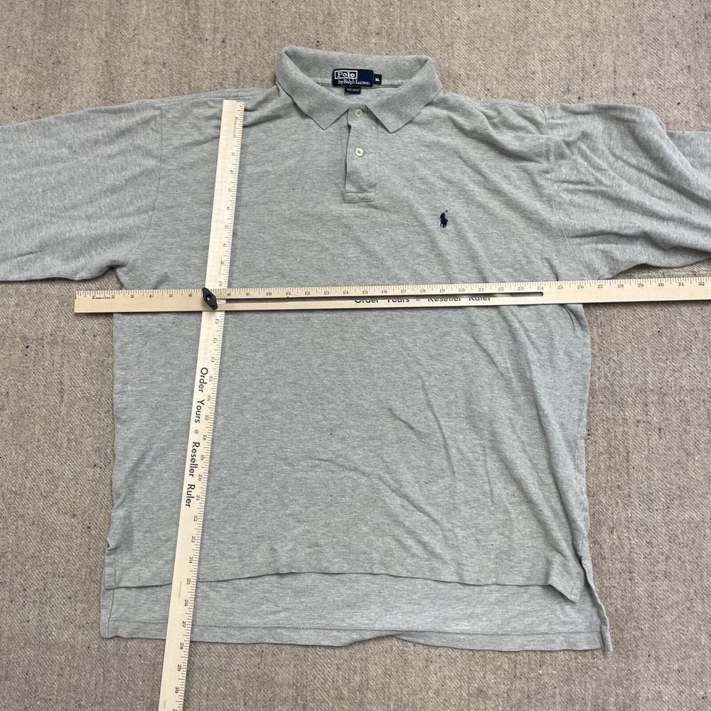 vintage Polo Ralph Lauren sweatshirt mens xl grey 1990s long sleeve - Picture 7 of 10